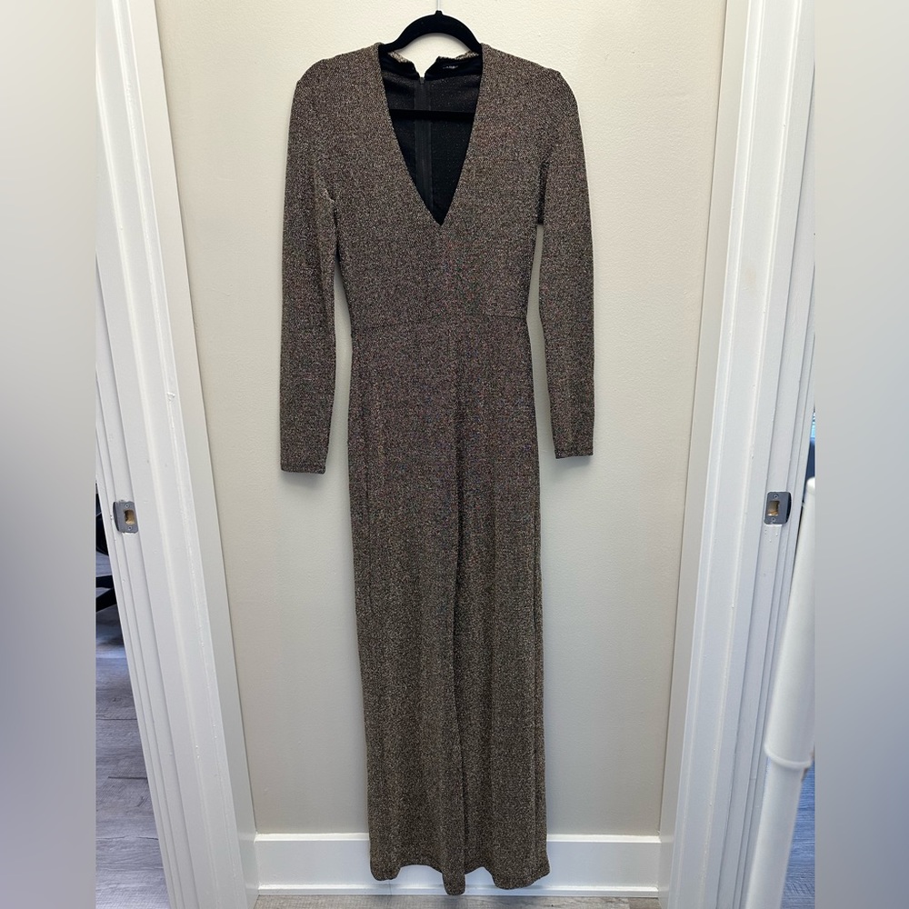 Carbon38 shiny jumpsuit